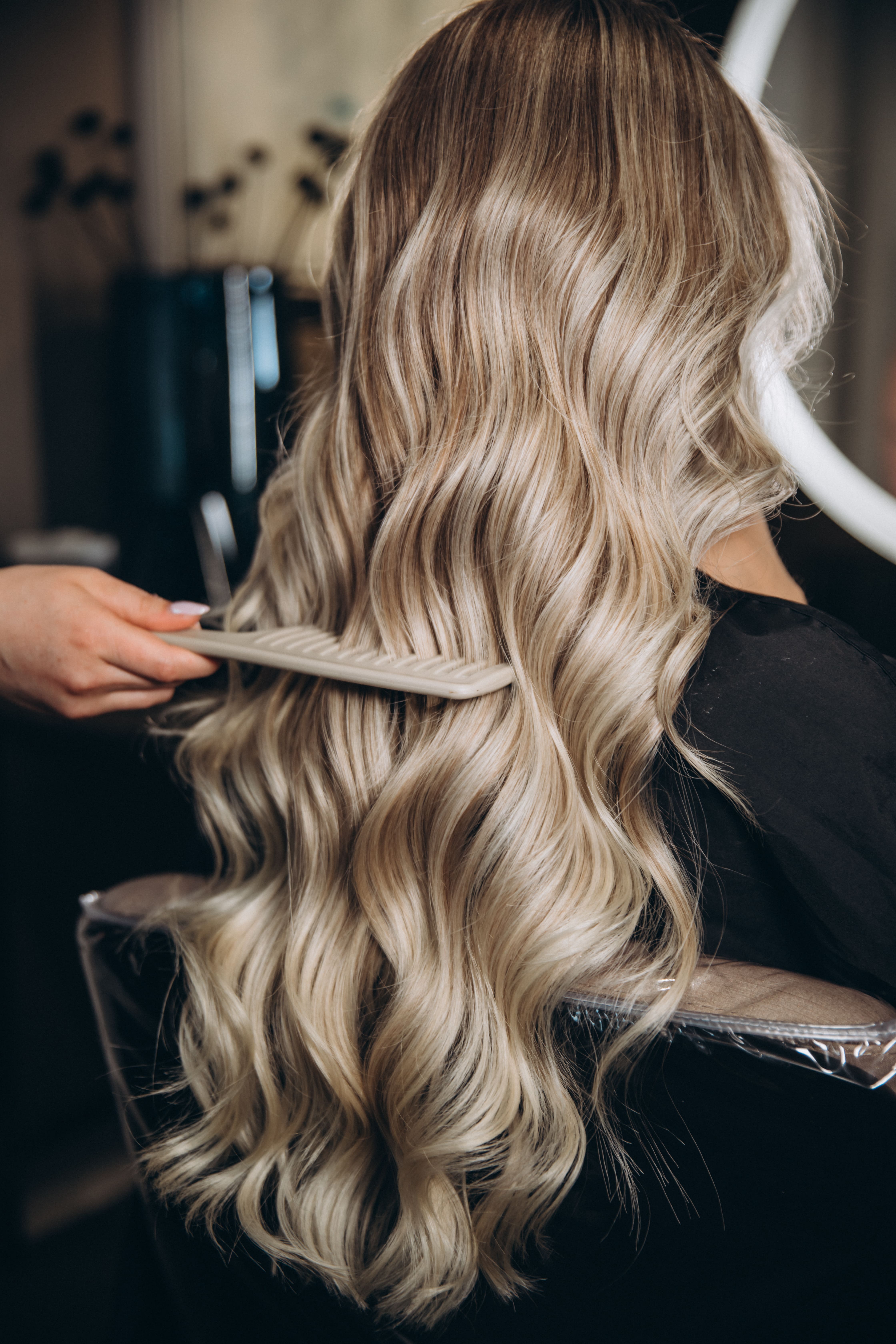 Balayage Frankfurt – individuelles blondes Balayage Ergebnis bei DAWIID
